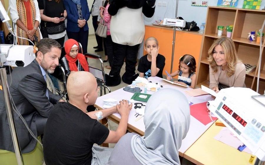 HRH Princess Ghida Talal Distributes Gifts to KHCC Pediatric Patients on the Occasion of Eid al Adha